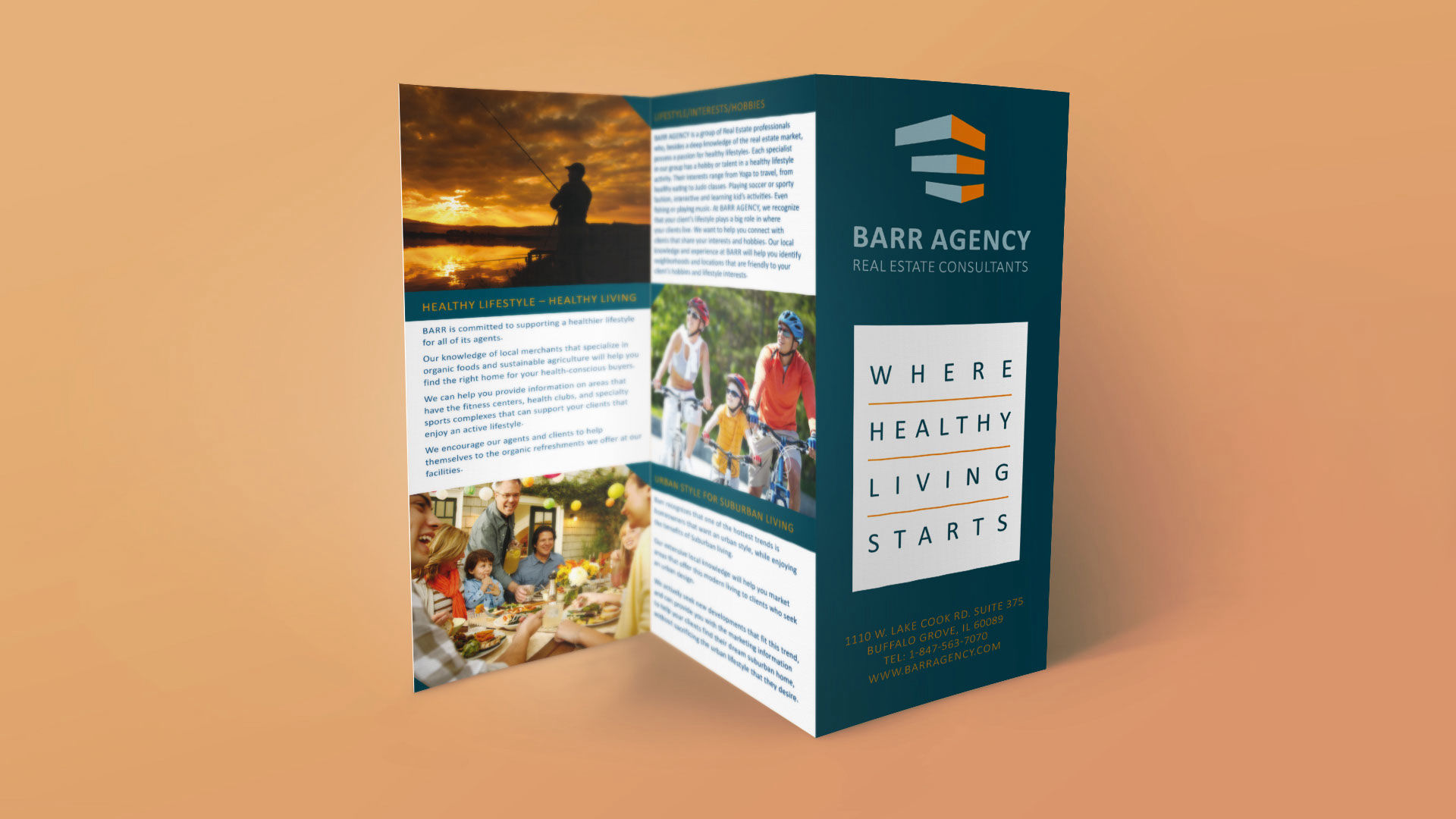 Barr Agency Z-fold Brochure