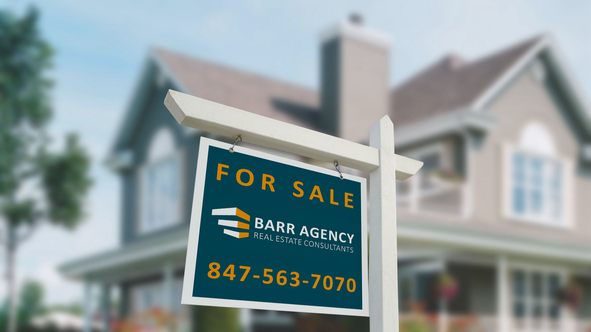 Barr Agency Street Sign