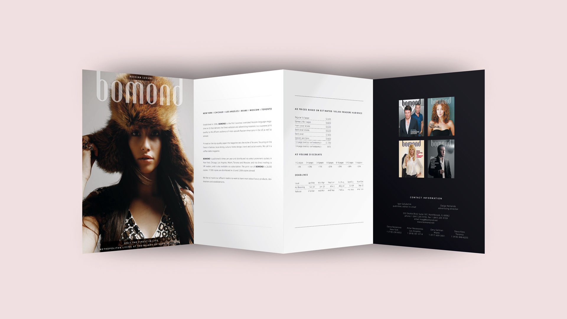 Bomond Magazine Media Kit