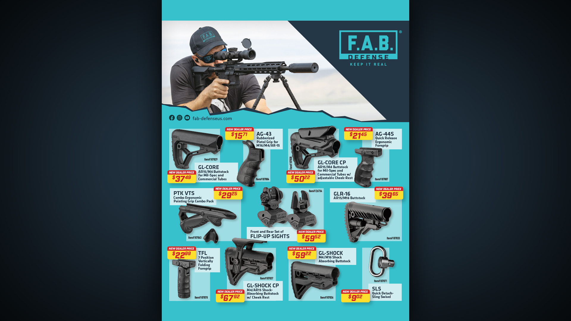 Fab Defense Newsletter Advertising