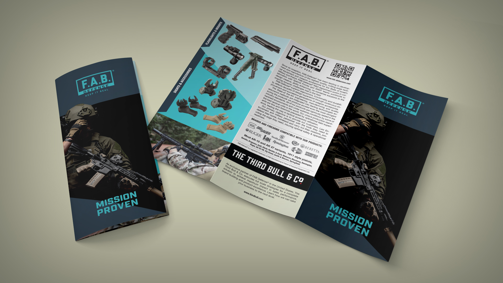 Fab Defense Tri-fold Brochure