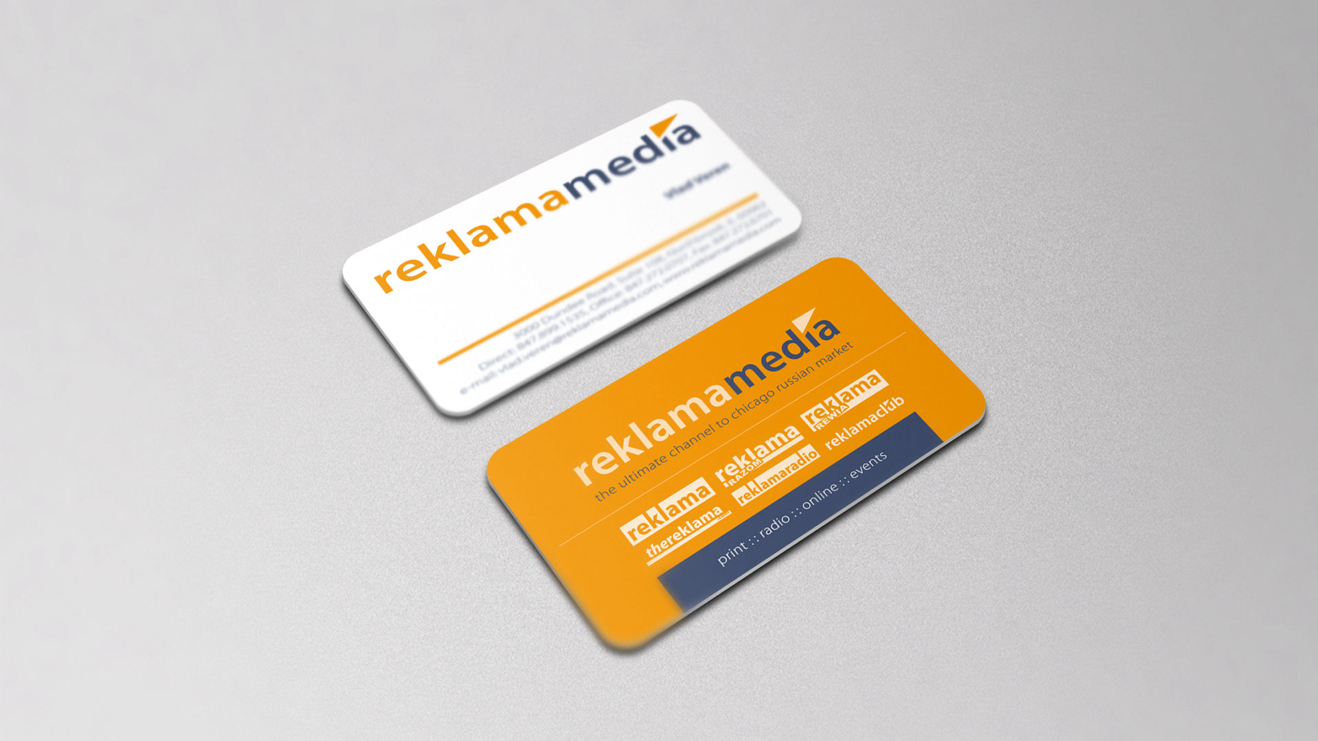 Reklama Media Business Card