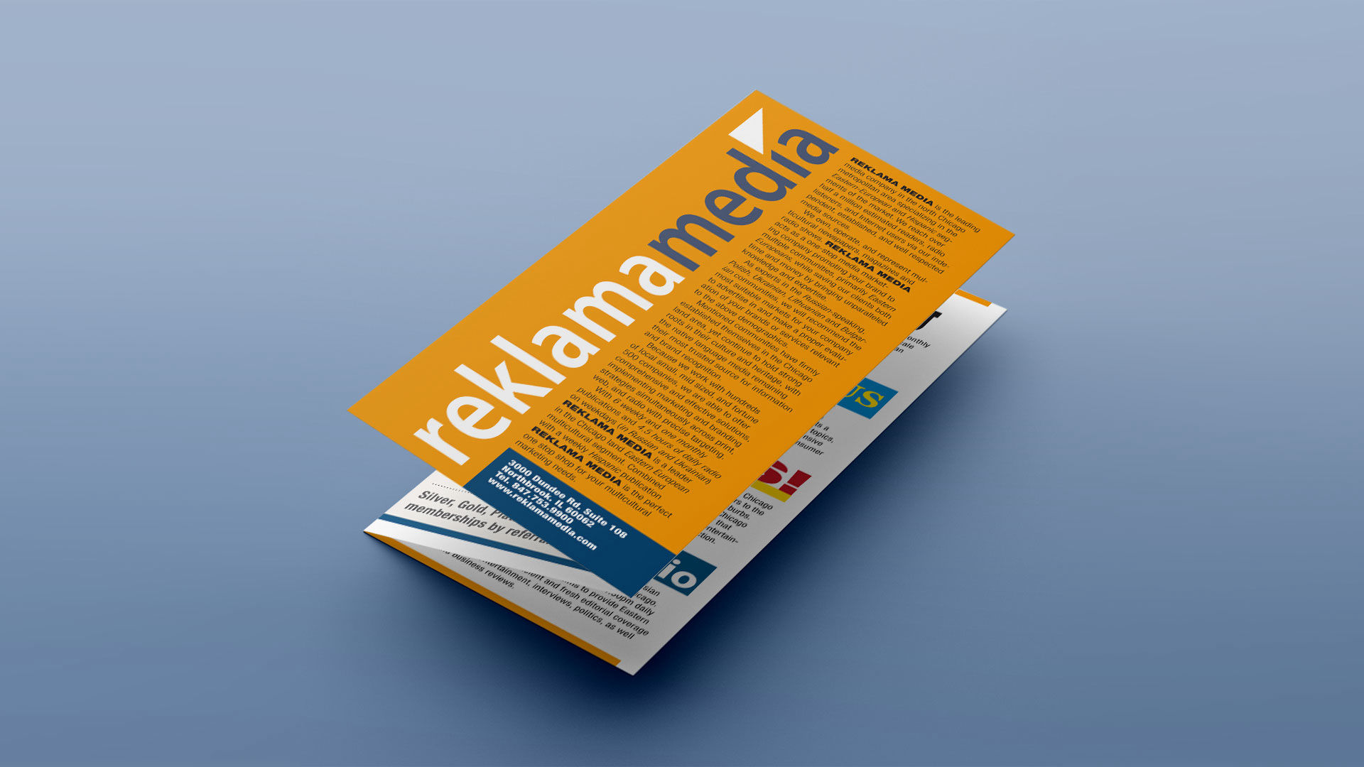 Reklama Media Z-fold Brochure