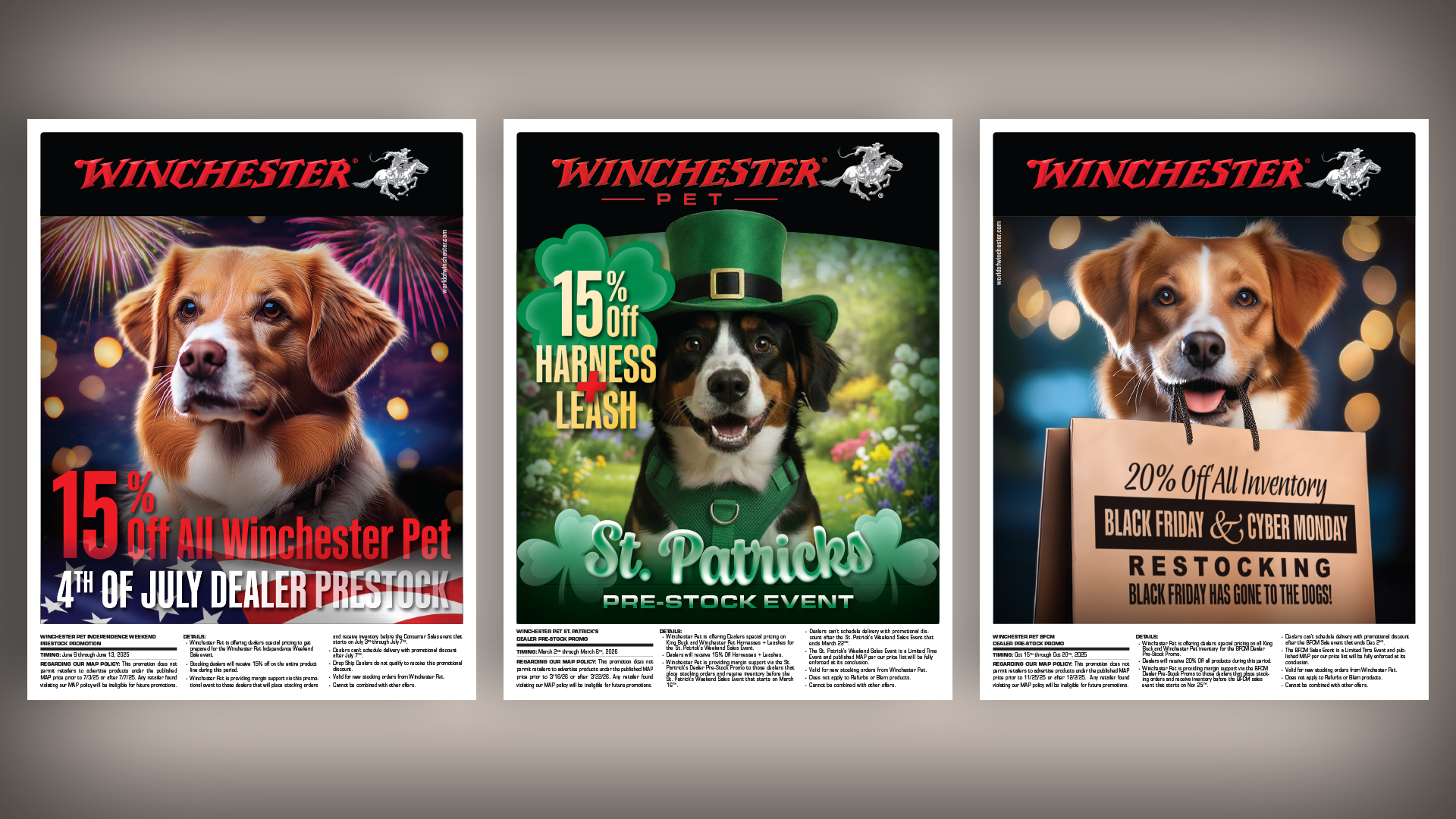 Winchester Pet Dealer Promo