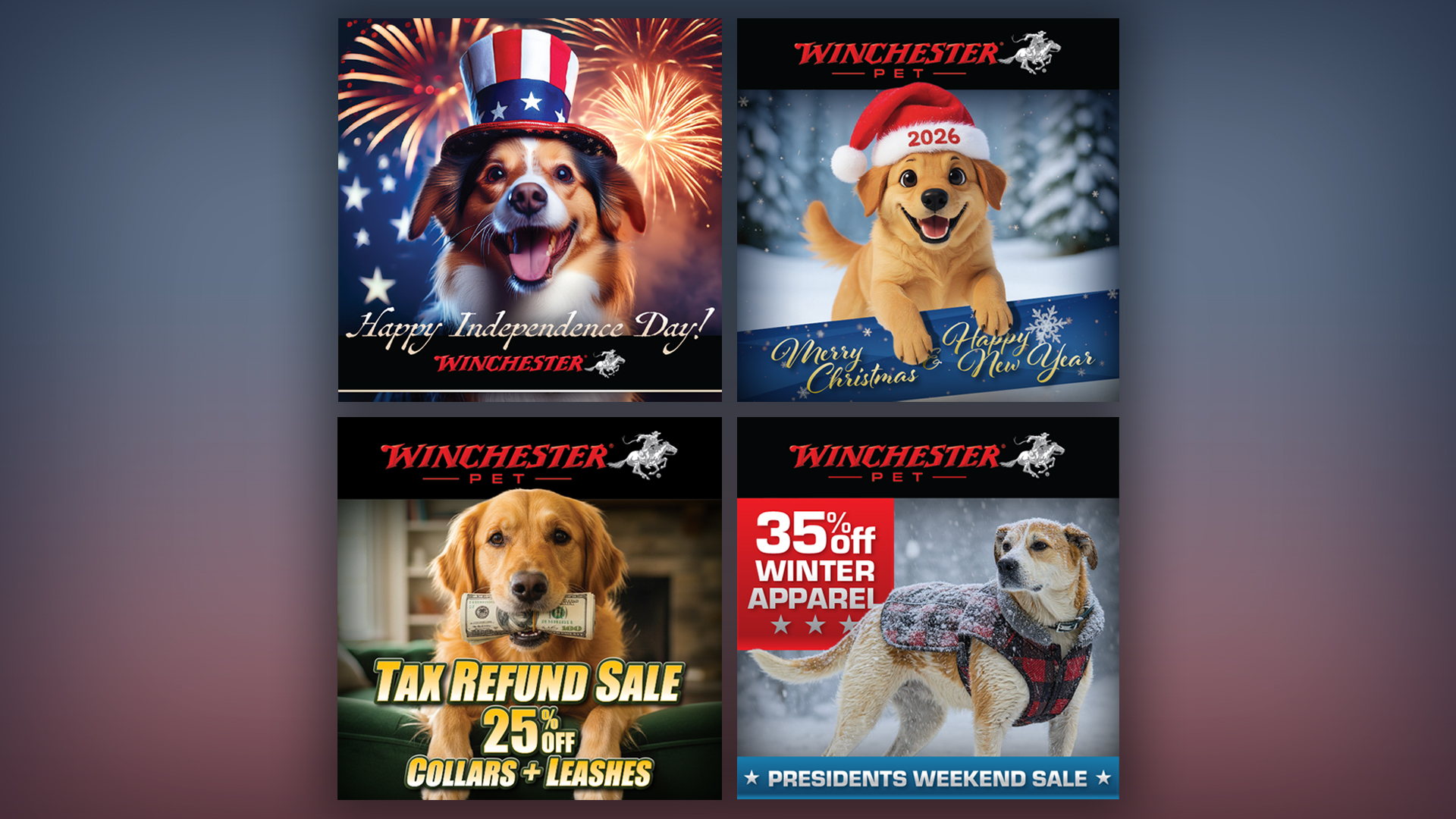 Winchester Pet Instagram Graphics